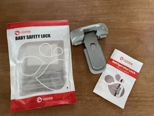 Eudemon Baby Safety Lock Child refrigerator freezer door lock grey new opened