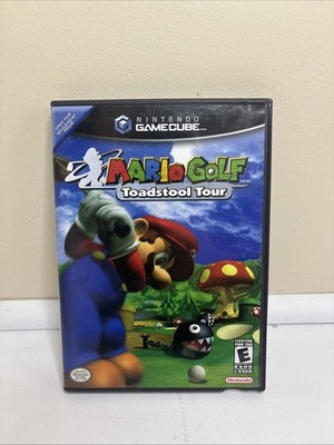 Mario Golf Toadstool Tour Black Label CIB Tested Nintendo GameCube