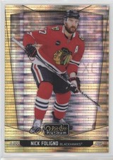 2024-25 O-Pee-Chee Platinum Seismic Gold 17/50 Nick Foligno #130 16fy