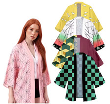 Demon Slayer Kimono Haori Coat Cosplay