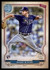 2020 Topps Gypsy Queen #52 Brendan McKay Tampa Bay Rays Card