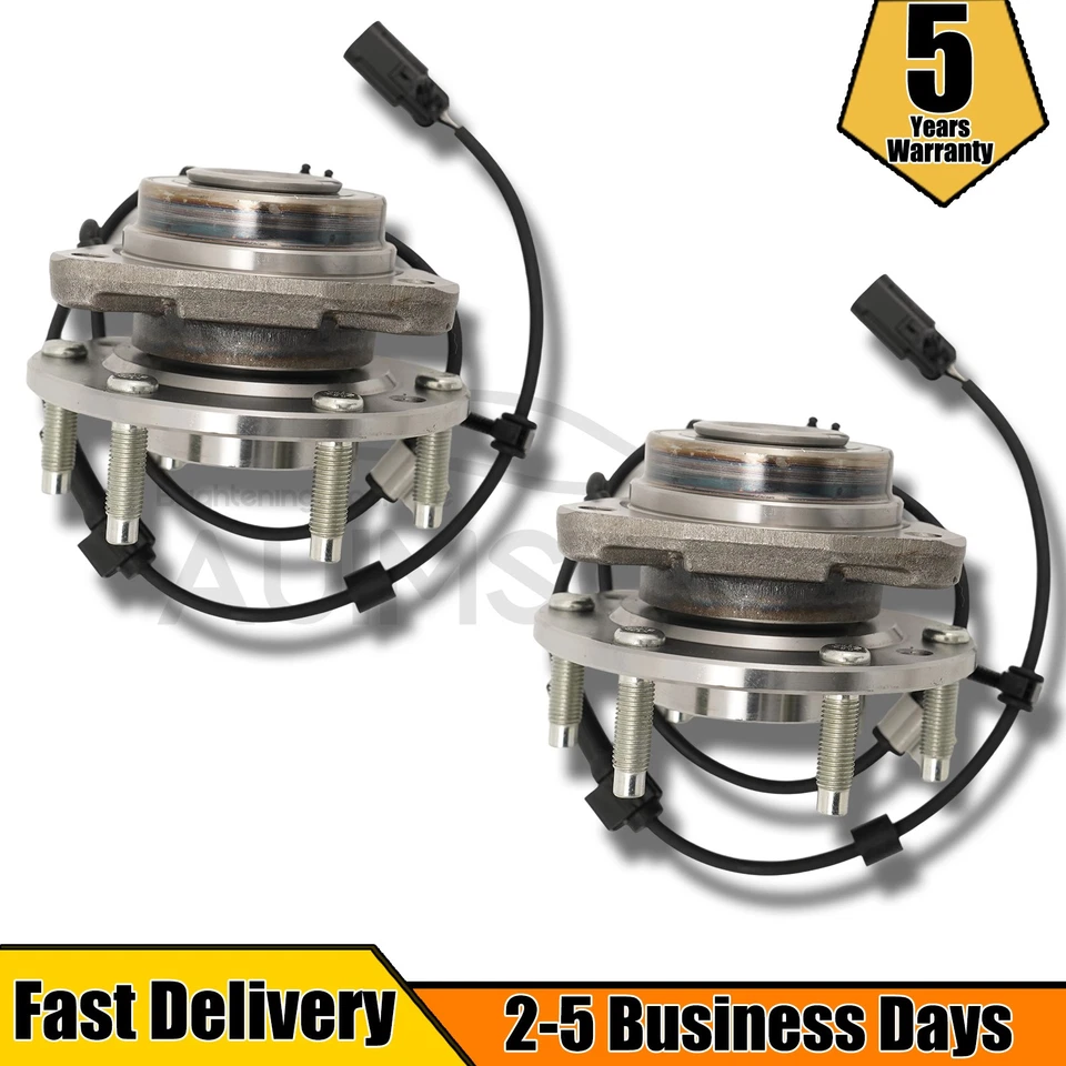 Juego 2 Unidades Rodamiento Rueda Delantera Para For GMC Envoy XUV 2004-2005 Foto 2 de 4