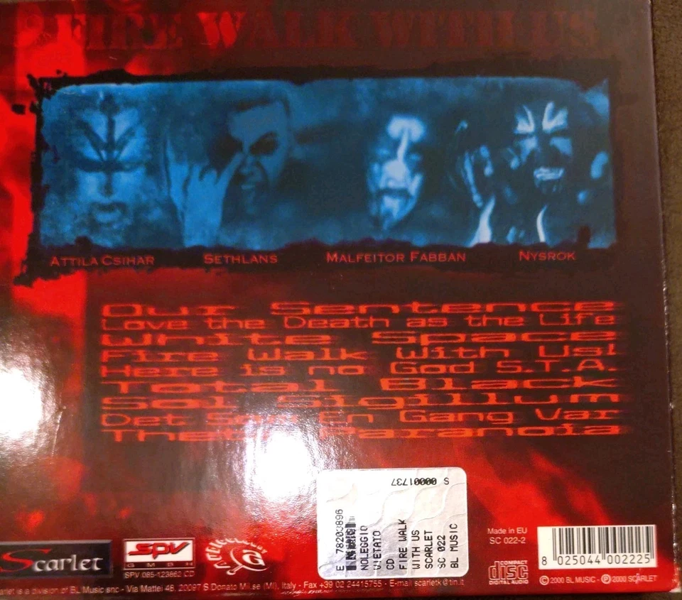 Aborym - Fire Walk with Digi us🤘black Metal Mayhem Abigor Mysticum Dodheimsgard - Bild 4 von 4