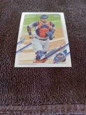 2021 Topps Chrome Wilson Ramos New York Mets Base&Refractor Baseball Cards #197