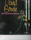 David Bowie-'Don't Be Fooled by the Name' *6 cut EP* *UK 10" Record w/PS* Sealed