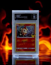 2021 Pokemon: CHIMCHAR 12/25 - [HOLO Rare] [McDonald's 25th] Gem Mint GMA 10
