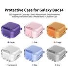 For Samsung Buds4/Buds4 Pro Wireless Earbuds Cover Shockproof  PC Shell Case