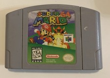 Nintendo 64 Console W/OEM Hookups / Atomic Purple Controller and Super Mario 64