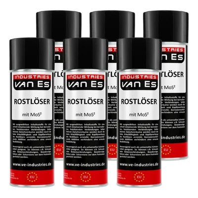 Rostlöser Spray 6x 400ml Intensiv Rostlöserspray Korrosionsschutz Kriechöl - Bild 1 von 4