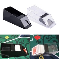 /Accesorio de mesa de juego de casino: zapato para repartir cartas para, tiene capacidad para 1-6 barajas