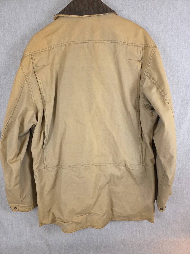 Abrigo Field & Stream Vintage Tareas Chaqueta de Granero Para Hombres M Forrado Caza Exterior Tostado Foto 3 de 4