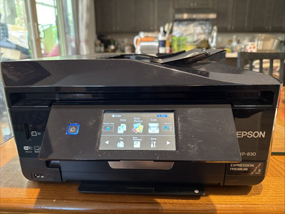 Epson XP-830 Wireless Color Photo Printer with Scanner, Copier & Fax