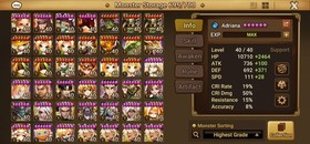 Summoners War Global 5LD5:🔥 Narsha/ Elenora/Pater/D.Zen/Mi Yang🔥+221 Swft G3 