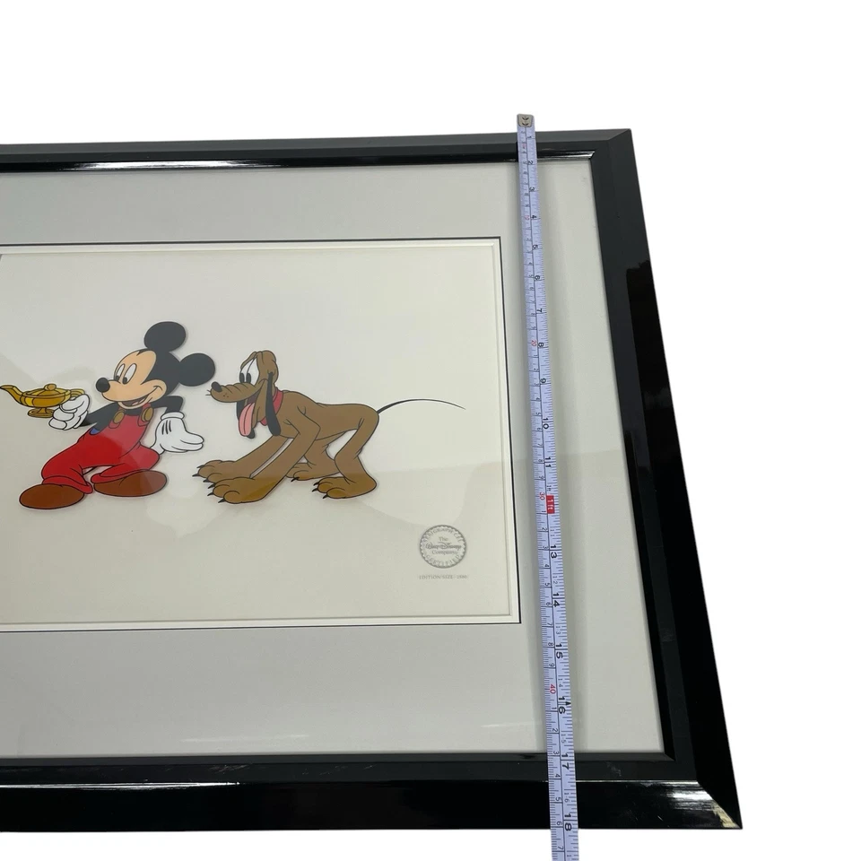 Celda serigráfica original Walt Disney Mickey & Pluto LE 2500 ¡Escasa y RARA!!! Foto 3 de 4