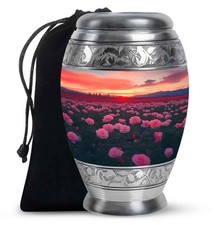 Rose Cremation Urns 6Inch for Human Adult Ashes Decorative for Funeral Burial