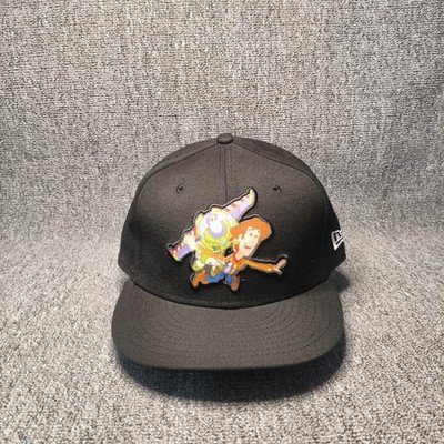 New Era Disney Toy Story Buzz Woody 59FIFTY Fitted Hat Black 7 1/2
