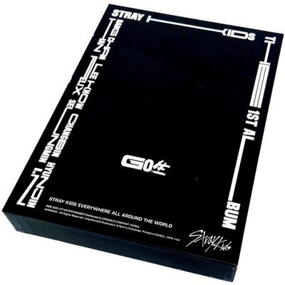 Stray Kids Go Live Limited Edition BOX + CD + Photobook  Album Black ver. K-POP