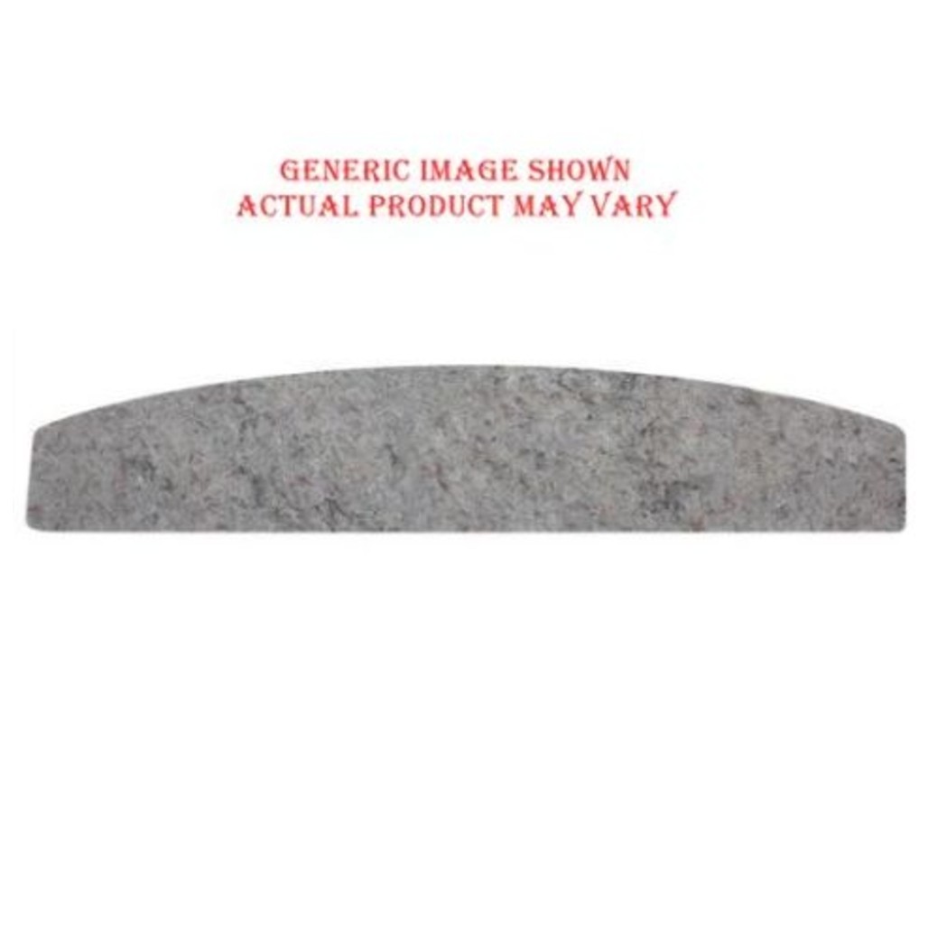 Gray granite package tray for 1965 Plymouth Belvedere Satellite 2-door hardtop made in USA, with red text at bottom.