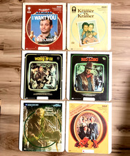 RCA Selectivision VideoDisc CED 6 Movies From Various Genres