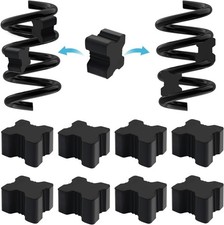 8PCS Coil Spring Spacer Lifts Spring 1" to 1.5",Heavy Duty Rubber Coil Spring Bo