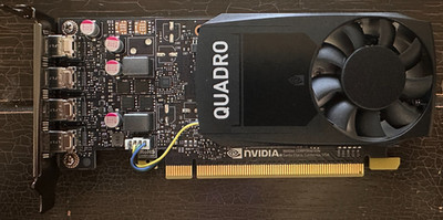 Dell Nvidia Quadro P1000 4GB GDDR5 Graphics Card Low Profile
