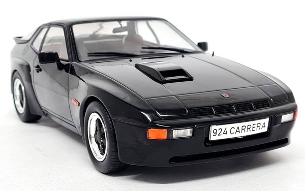 Mcg 1/18 - Porsche 924 Carrera Gt Black 1981 Diecast Scale Model Car-image