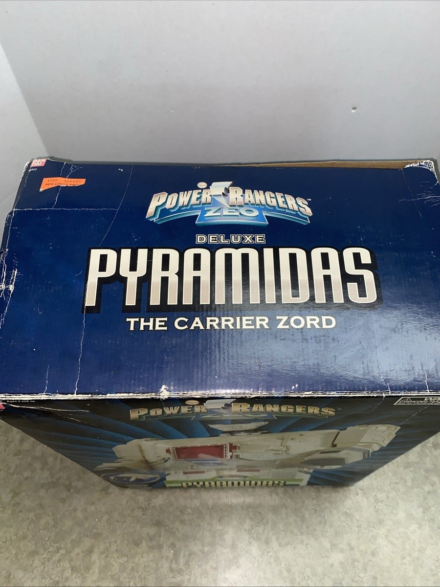 Power Rangers Zeo Deluxe Pyramidas The Carrier Zord Pyramid 1996
