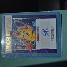 2023-24 Panini NBA Hoops - Great SIGnificance #GS-SPJ Scotty Pippen Jr. (AU)#10