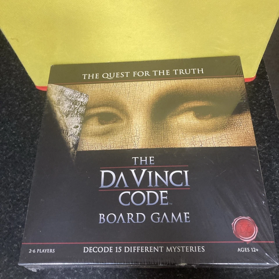 The Da Vinci Code Board Game  2006 New and Sealed Original game 2 - 6 players - Image 3 of 4