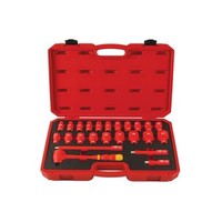 Laser Tools Isoliert Buchse Set 1.3Cmd 24Pc 10 Zu 32Mm 72 ZäHne Ratsche 6147