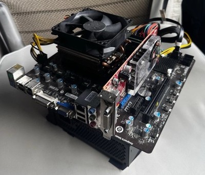 Windows XP PC MOBO, CPU A6-3600, 4GB DDR3, 400w PSU, 160gb 10k RPM Raptor HDD