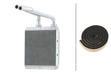 HELLA WÄRMETAUSCHER HEIZUNGSKÜHLER passend für OPEL AGILA | 8FH 366 335-611