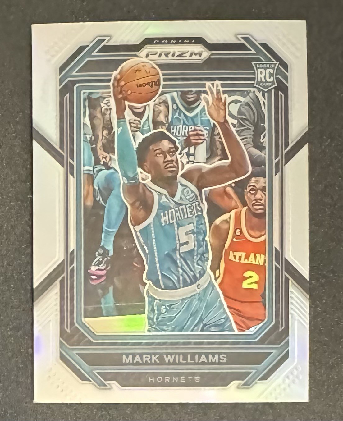 Mark Williams 2022-23 Panini Prizm ROOKIE Silver #257 - Charlotte Hornets
