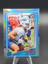 2025 Donruss Optic Rated Rookie Silver Holo #226 TJ Sanders Bills