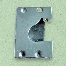 Vintage Car Door Latch / Striker Chrome
