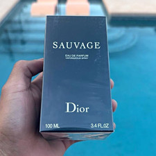 Dior Sauvage Eau de Parfum Spray Regular Size 3.4 fl oz / 100 mL
