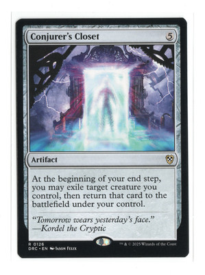 MTG - Conjurer's Closet - Normal - Commander: Aetherdrift - NM