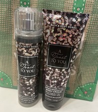 Bath  Body Works A Toast To You Body Cream And Mist 2PCS