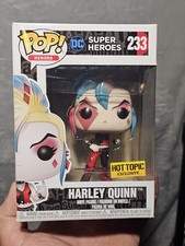 Funko Pop DC Super Heroes Harley Quinn #233 Hot Topic Exclusive w/ Box