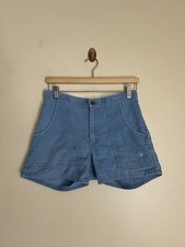 Vintage 80s Electric Blue Op Ocean Pacific Corduroy Shorts Sz 29