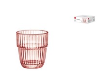 Bormioli Rocco Barshine Rock Peach 6 GläSer 30 Cl Rosa Glas TrinkgläSer