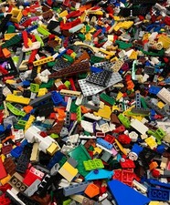 LEGO 2 Pound Bulk Lot of Assorted Bricks  Pieces Clean Genuine 2 Lbs