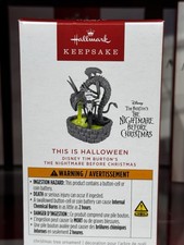 HALLMARK 2025 THIS IS HALLOWEEN THE NIGHTMARE BEFORE CHRISTMAS MUSICAL ORNAMENT