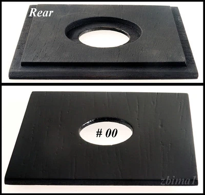 1 LENS BOARD "A"3-1/4" x 3-1/4" for GRAFLEX RB Speed, or Early 3-1/4" x 5-1/2"