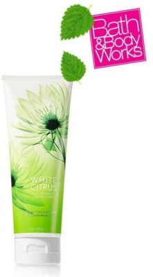 1x Bath & Body Works WHITE CITRUS Triple Moisture Body Cream, 8fl oz - RETIRED!