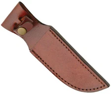 LEATHER BELT SHEATH TO FIT 4.5" BLADE FIXED BLADE HUNTING KNIVES, SH1161