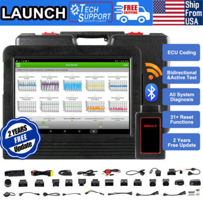 LAUNCH X431 SCANPAD101 Bidirectional OBD2 Scanner Full System Diagnostic Tool