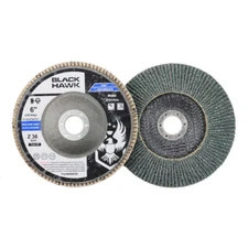 BHA 6" x 7/8" Zirconia Flap Discs Grinding Wheel for Angle Grinder T29 - 10 Pack