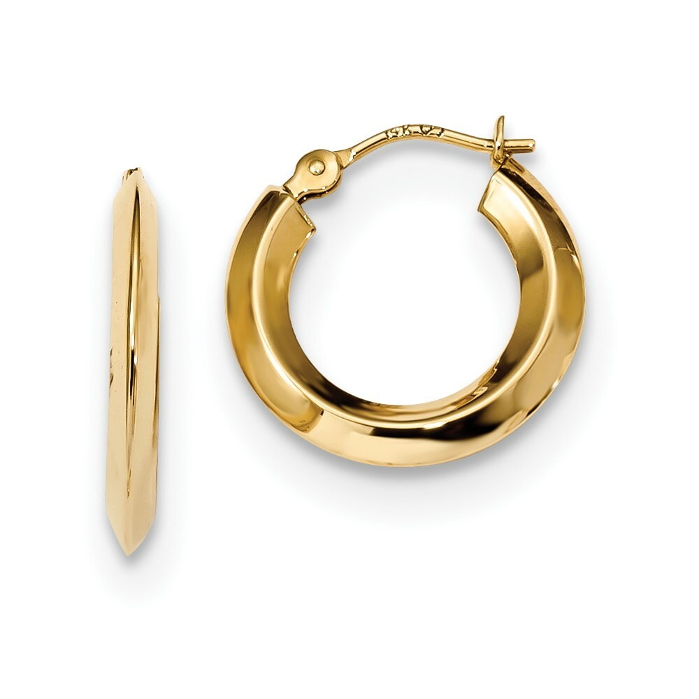 Обручи с полированной кромкой ножа толщиной 14 карат 38890₽