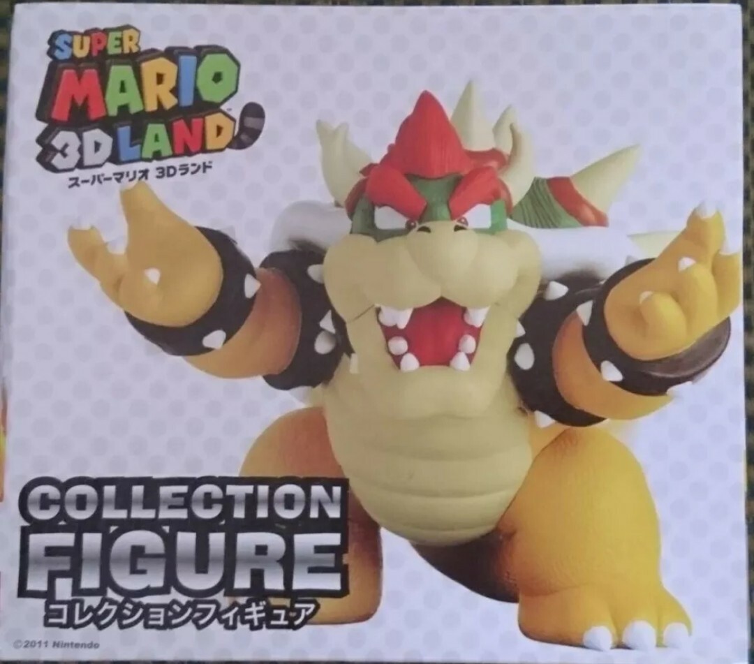 Super Mario 3D Land Collection Figure Bowser Japanese prize
